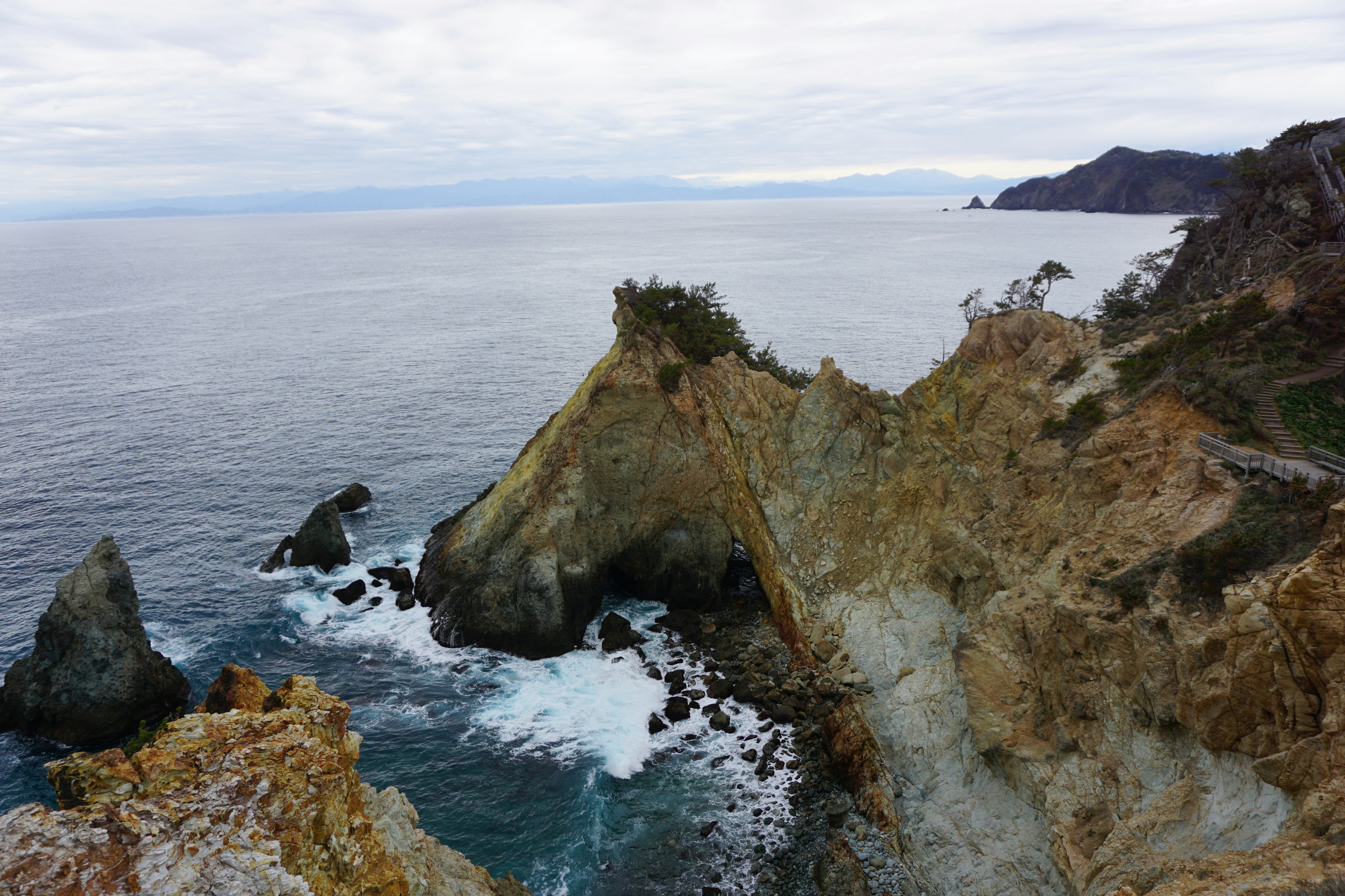 Sandanbeki Cliffs