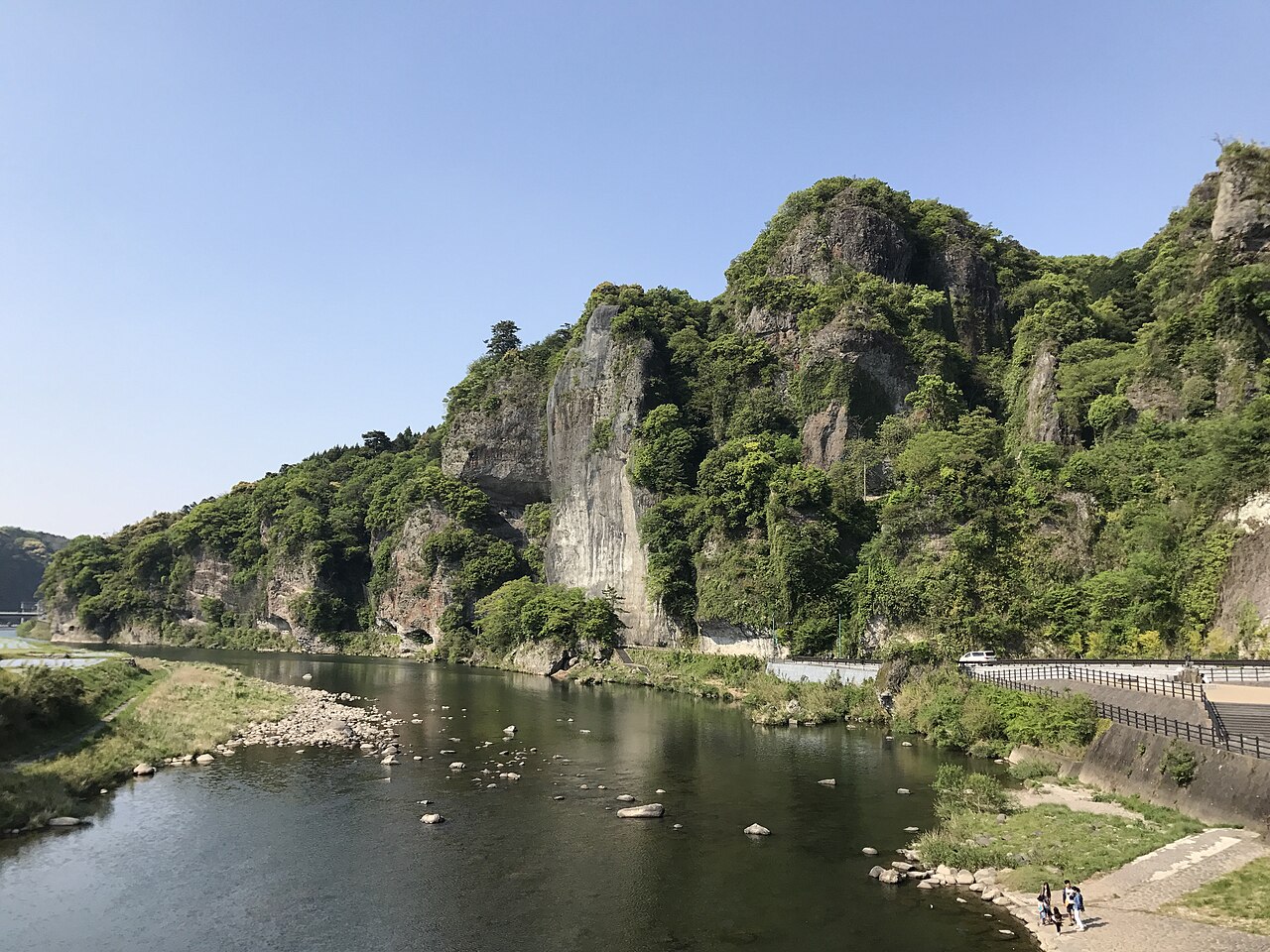 Yabakei-Schlucht